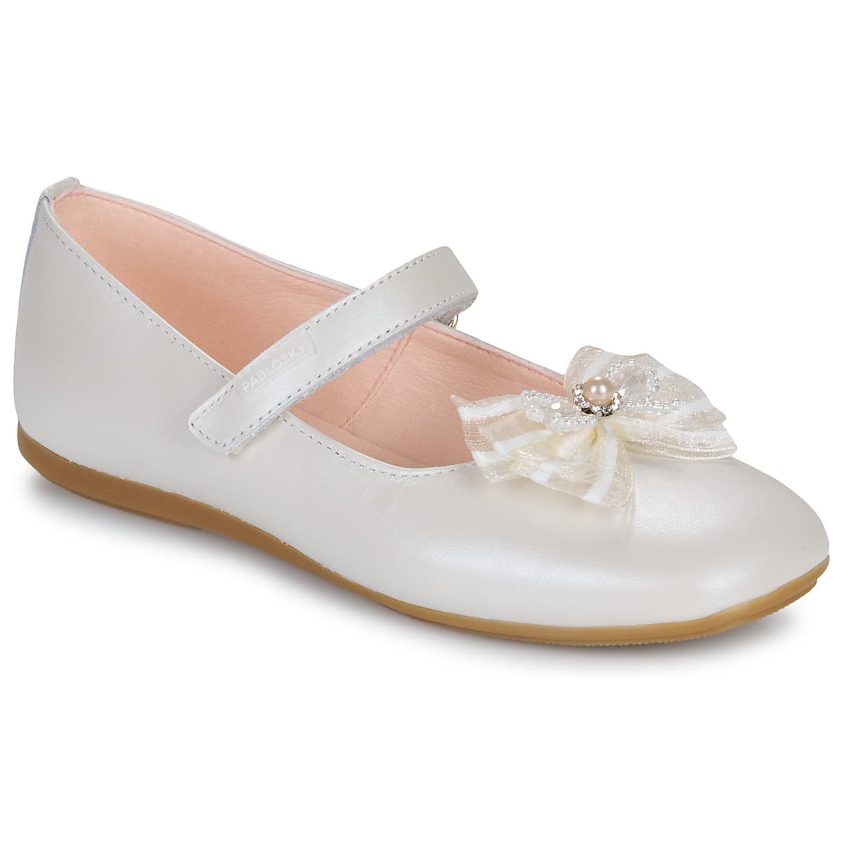 Women's Ballet Flats Pablosky White