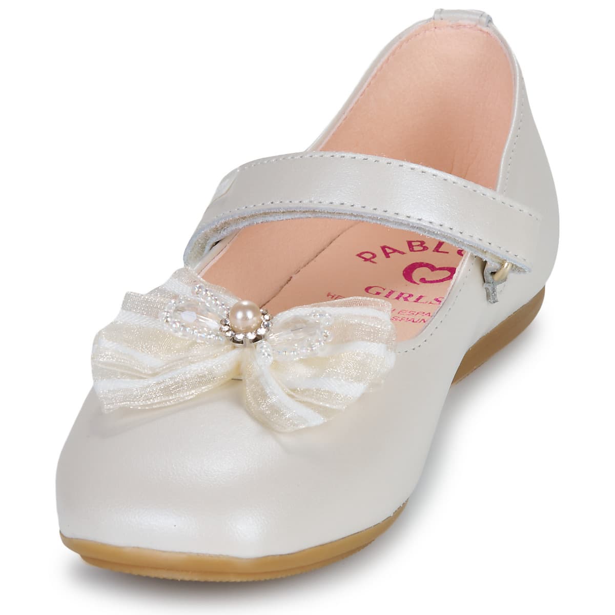 Women's Ballet Flats Pablosky White