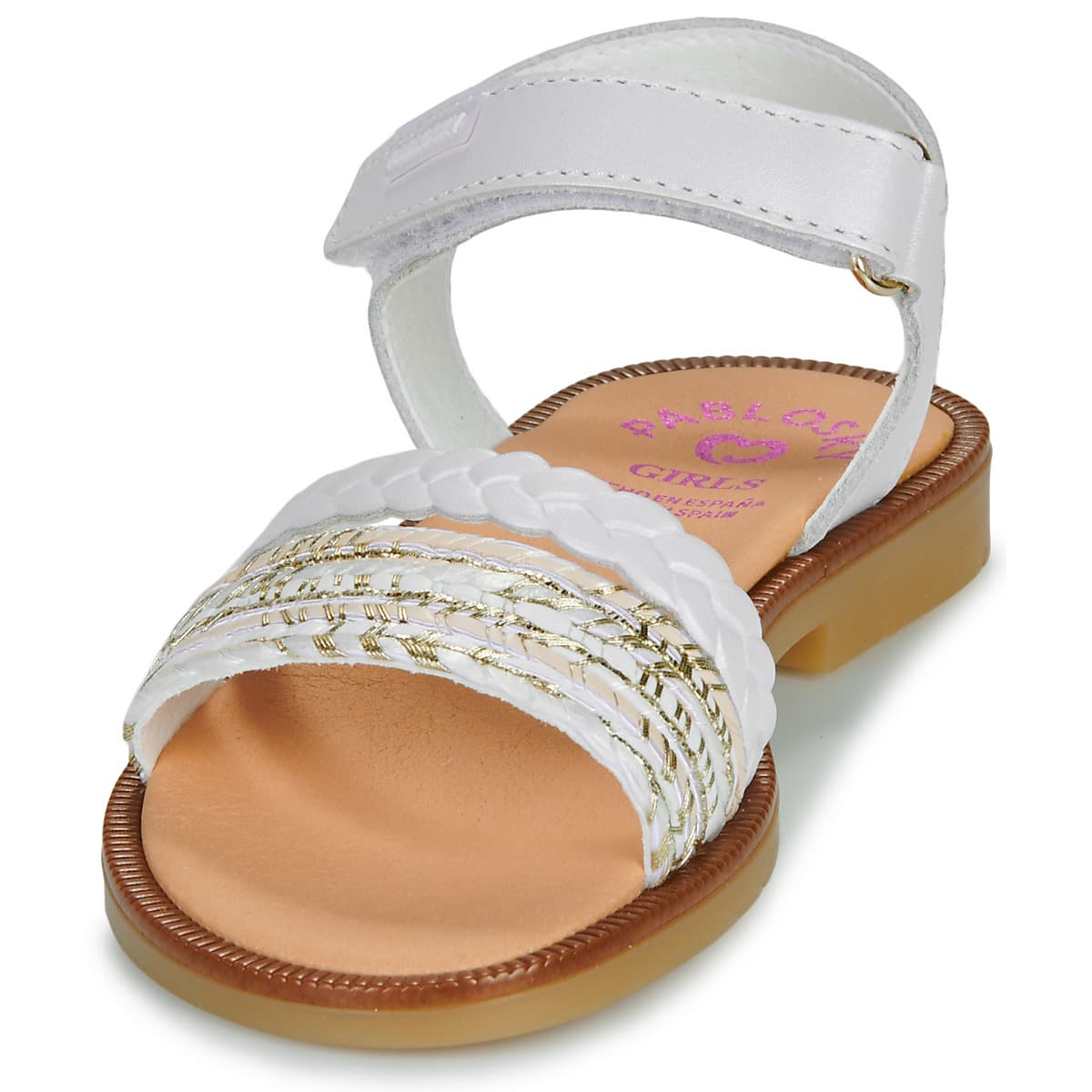 Girls' Sandals Pablosky White
