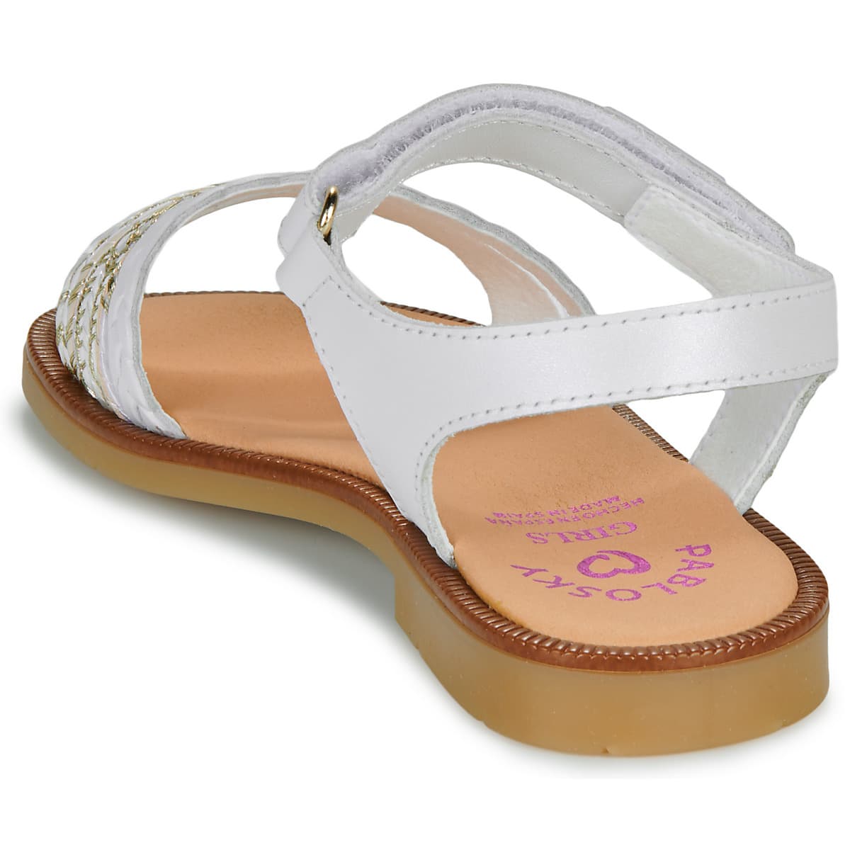 Girls' Sandals Pablosky White
