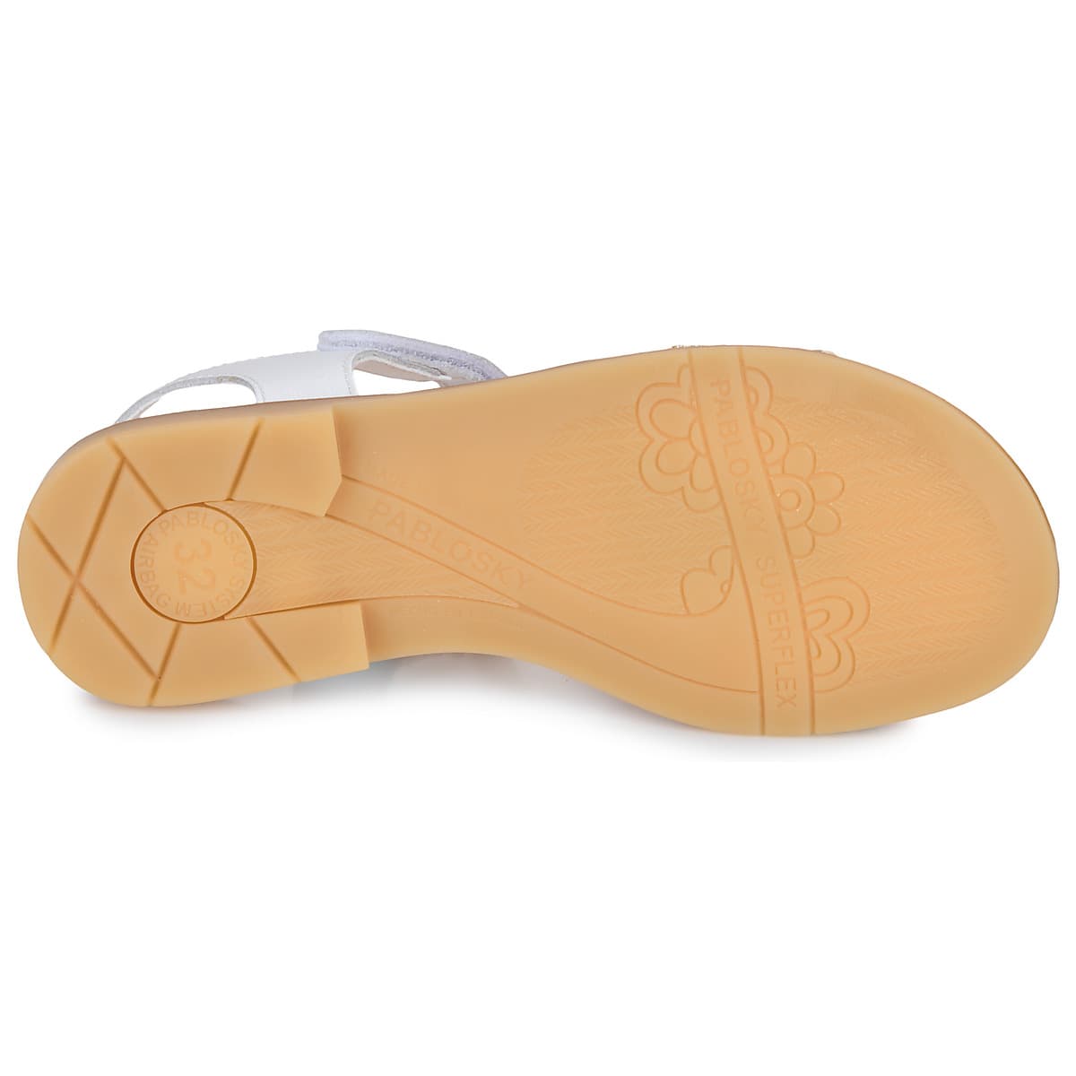 Girls' Sandals Pablosky White