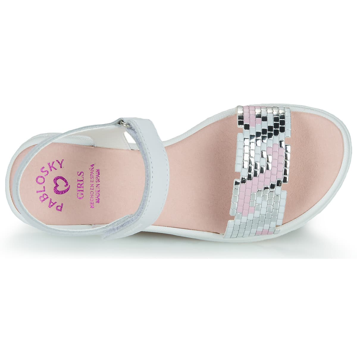 Girls' Sandals Pablosky White
