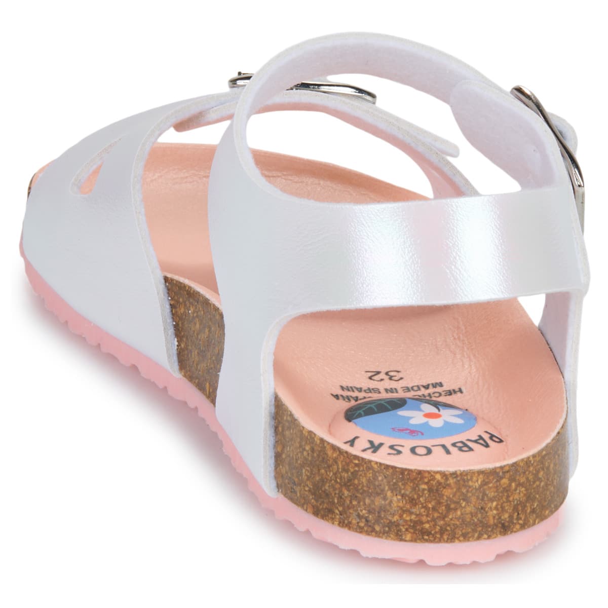 Girls' Sandals Pablosky White