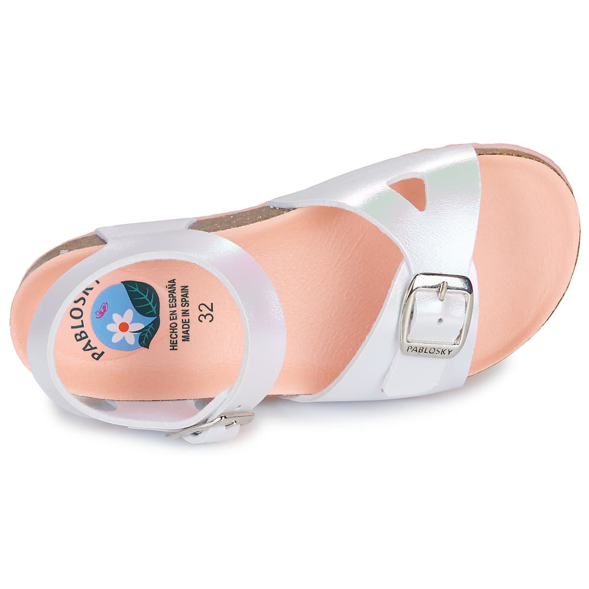 Girls' Sandals Pablosky White