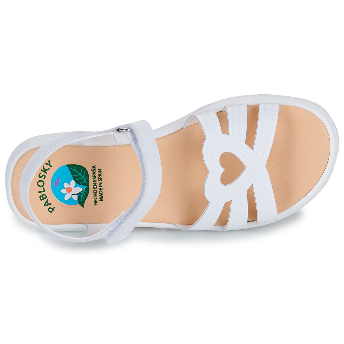 Girls' Sandals Pablosky White