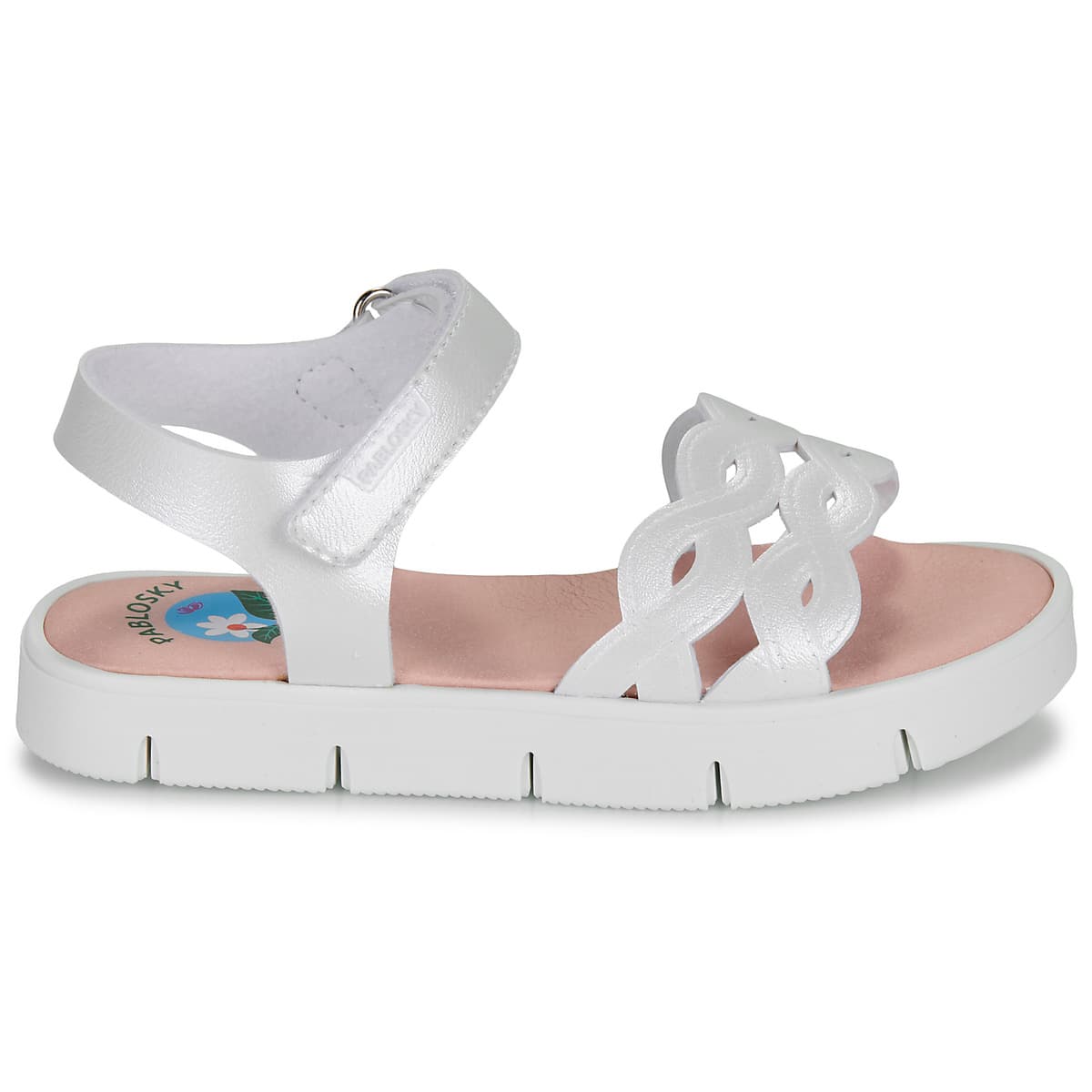 Girls' Sandals Pablosky White