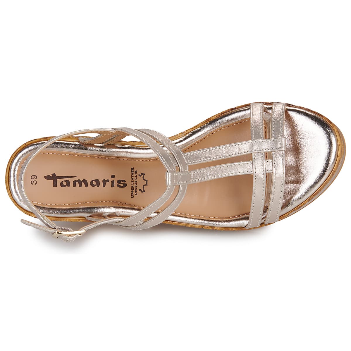 Women's Platforms Tamaris Gold