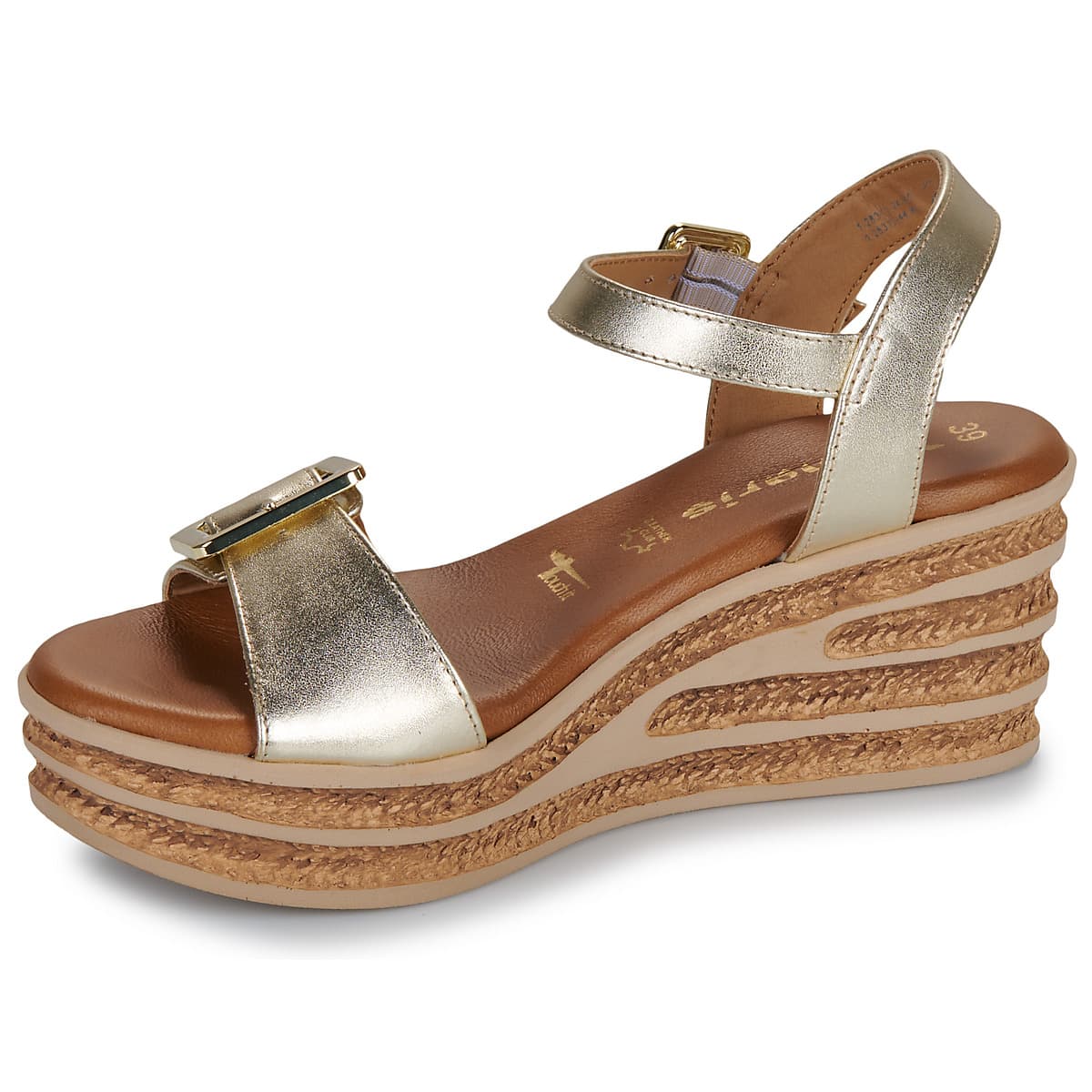 Women's Platforms Tamaris Gold