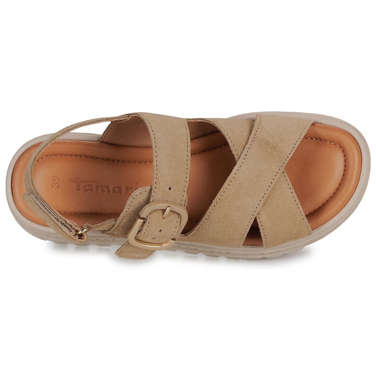 Women's Platforms Tamaris Beige