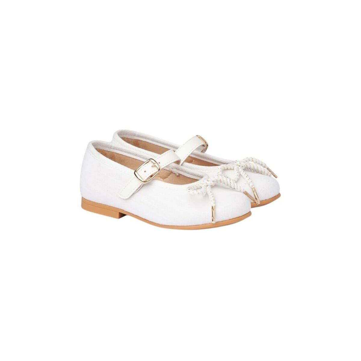 Women's Ballet Flats Angelitos White