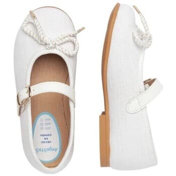 Women's Ballet Flats Angelitos White