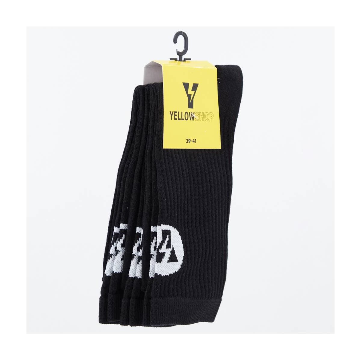Women's Socks Yellow Black