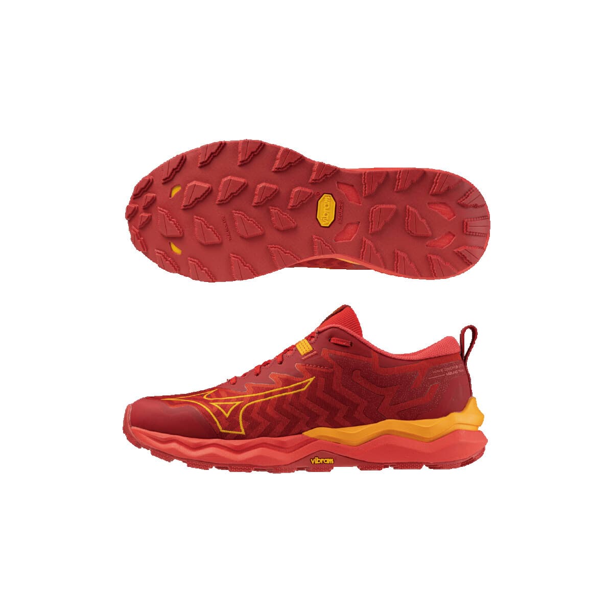 Men's Sports Shoes Mizuno Red