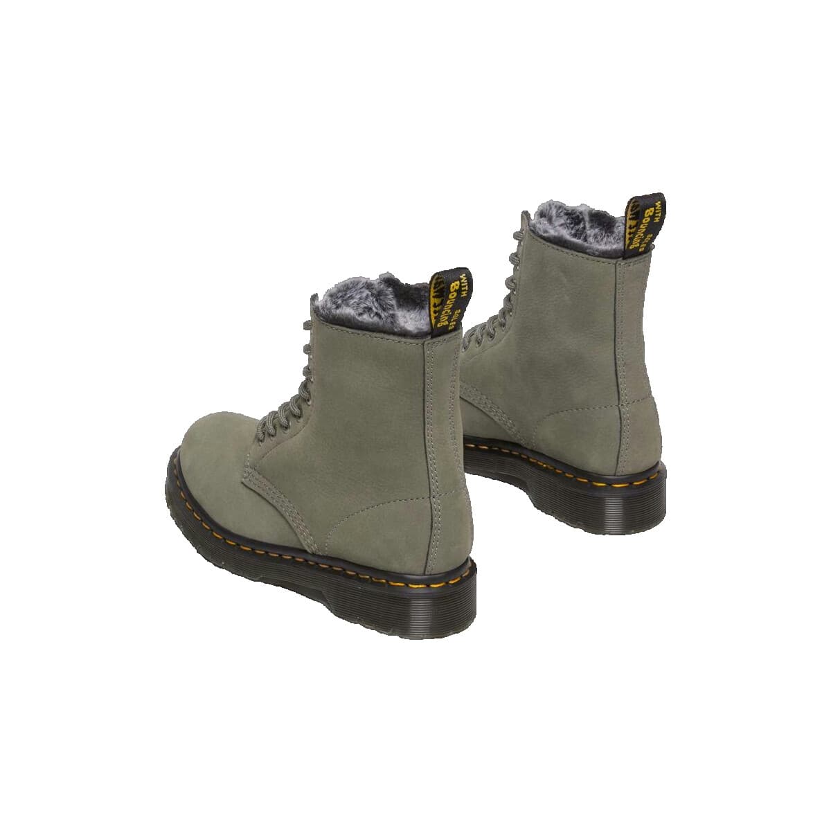 Women's Boots Dr. Martens Gray