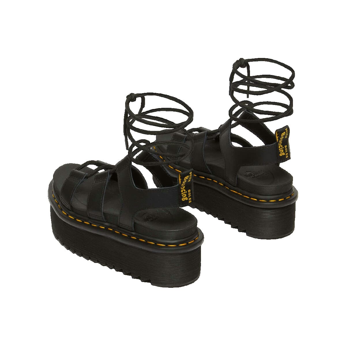 Women's Platforms Dr. Martens Black