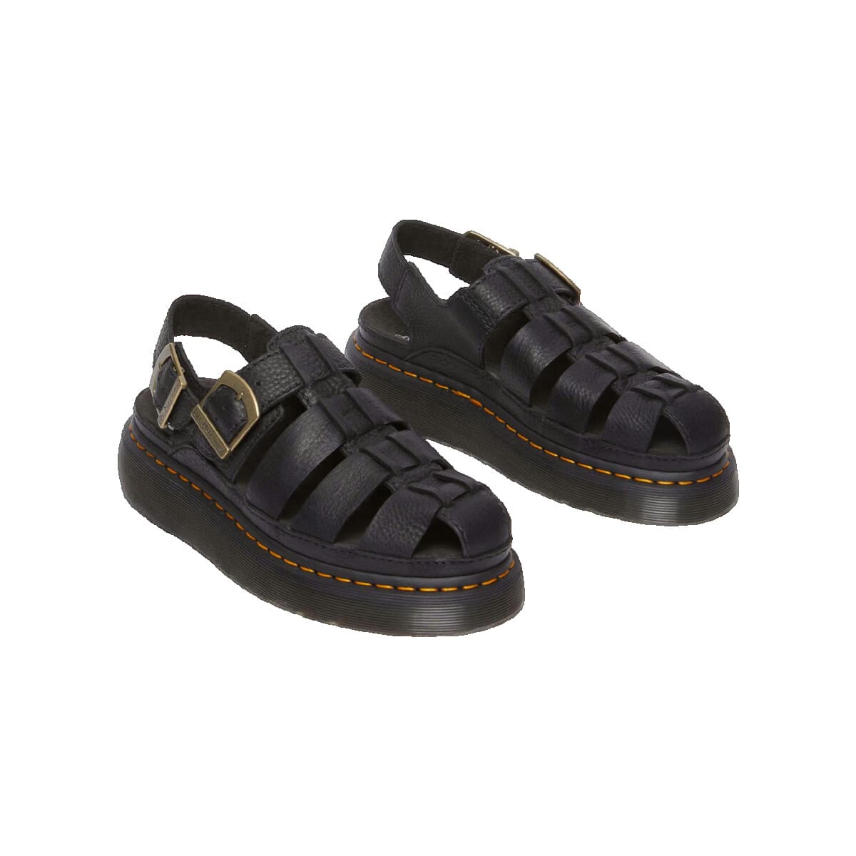 Women's Platforms Dr. Martens Black