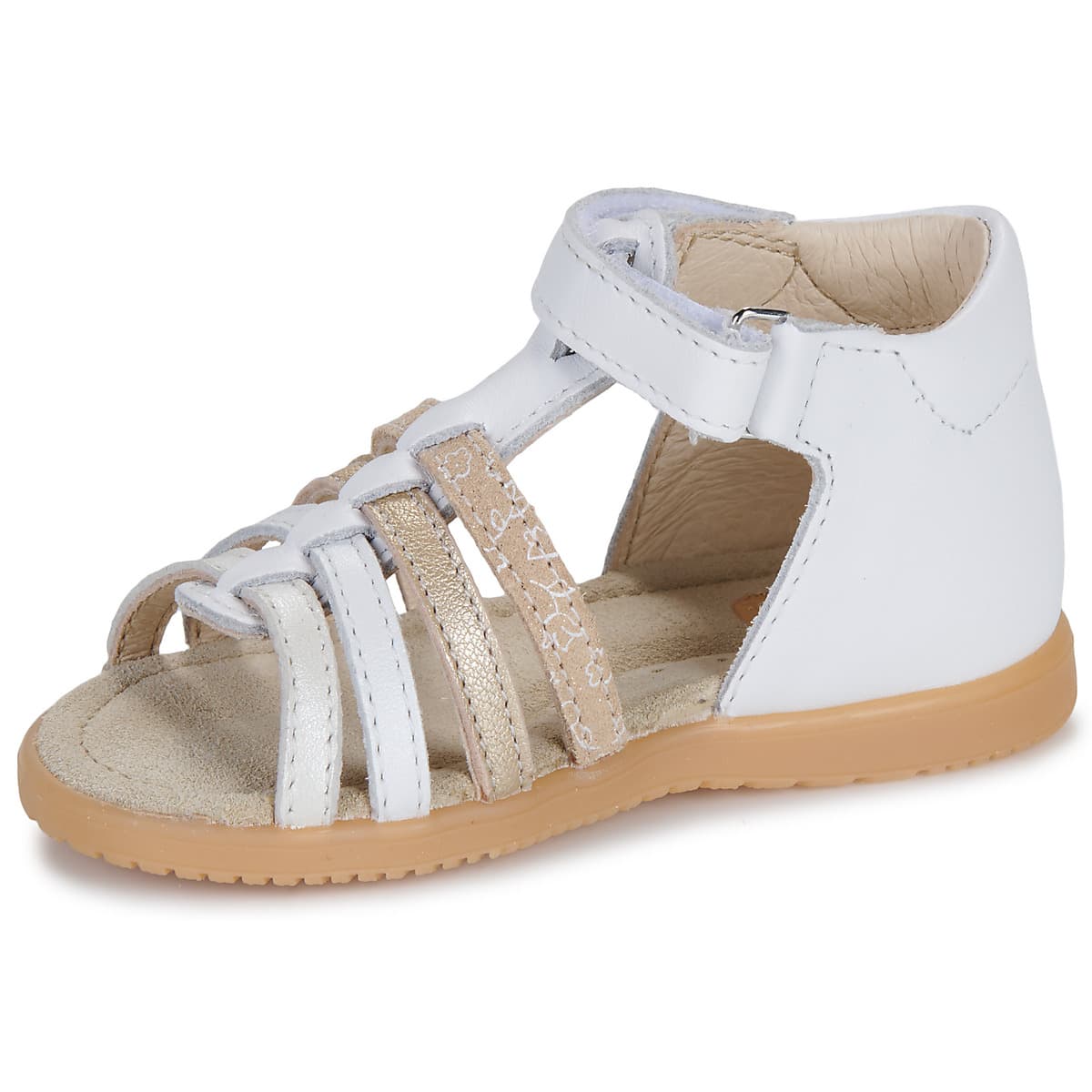 Girls' Sandals Bopy White