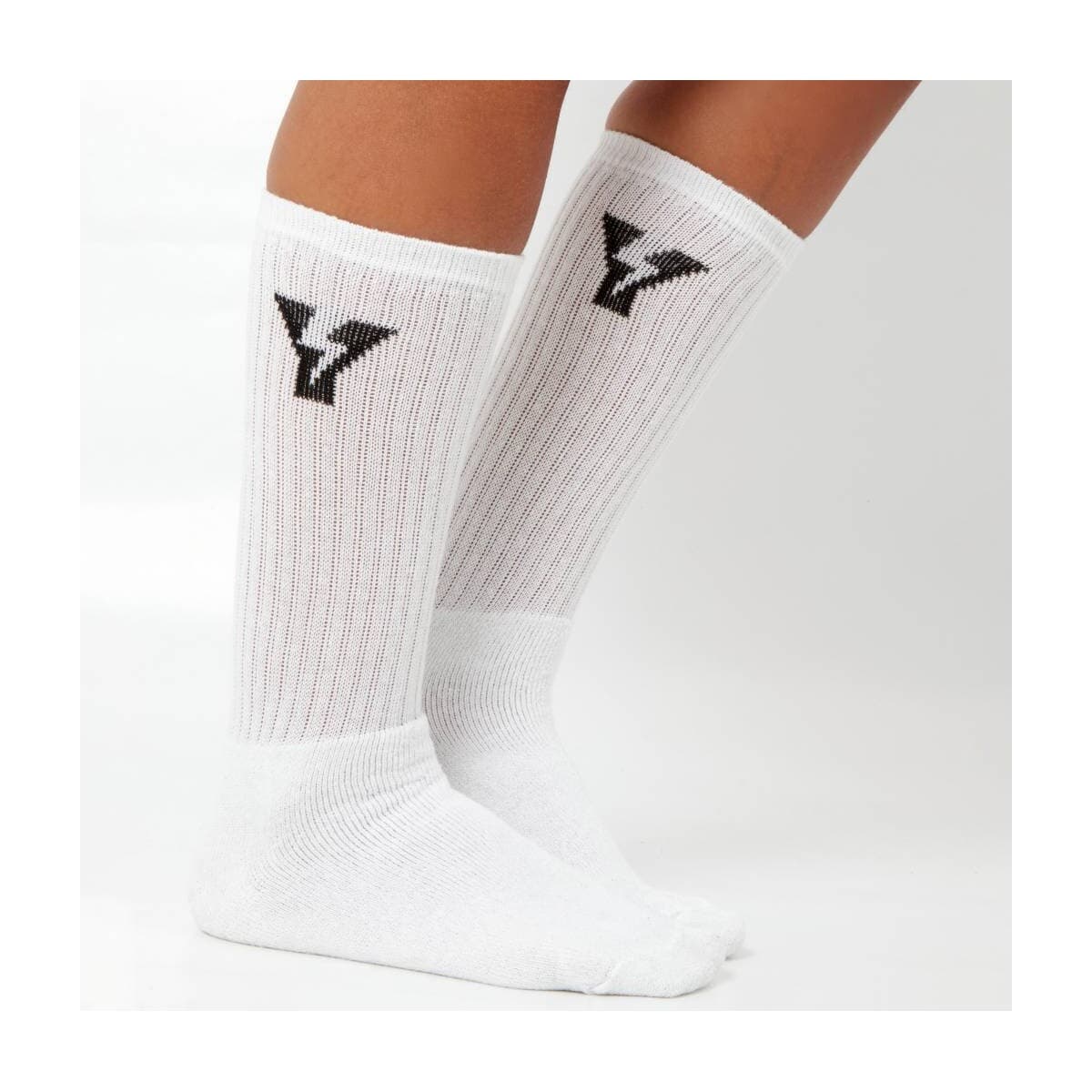 Women's Socks Yellow White