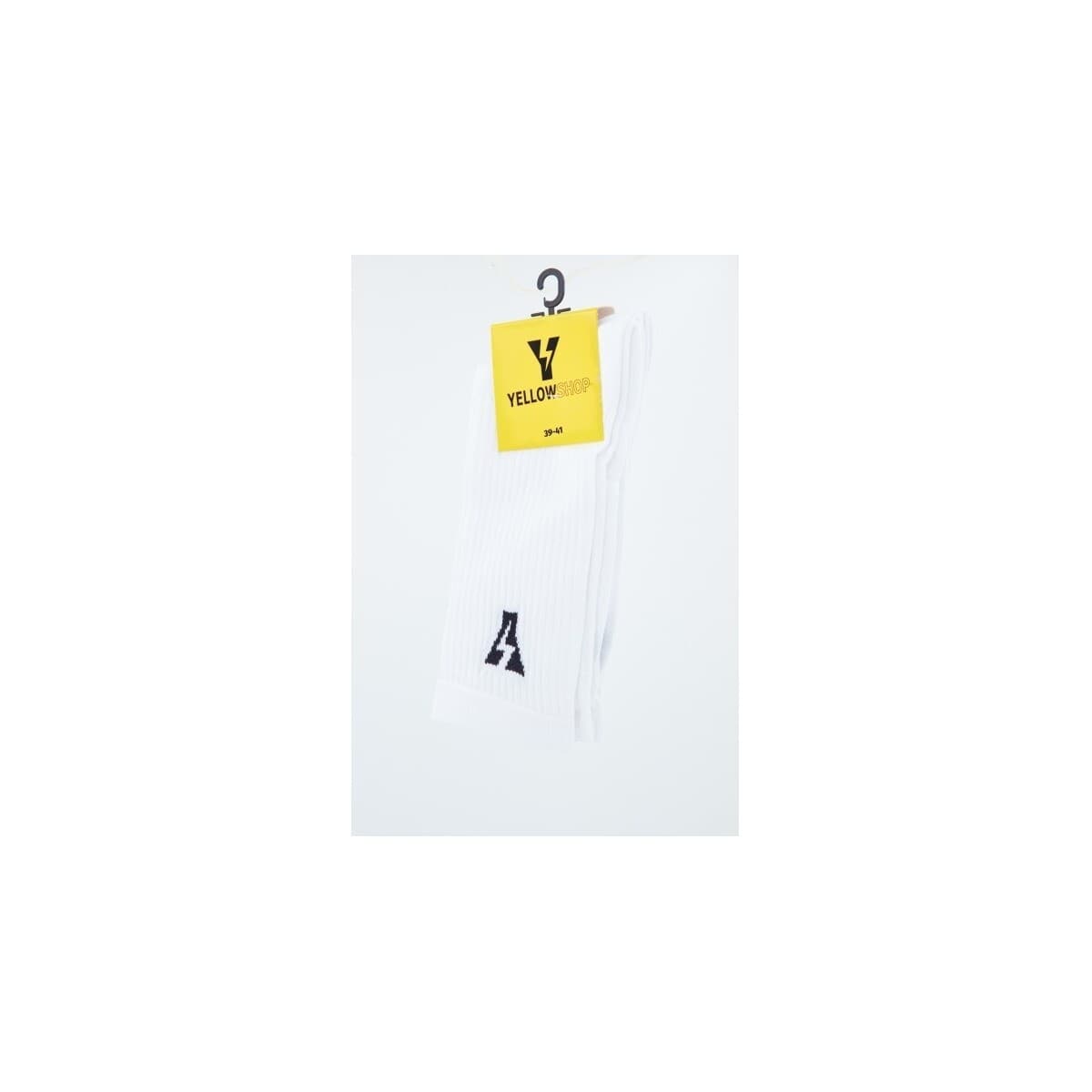 Women's Socks Yellow White