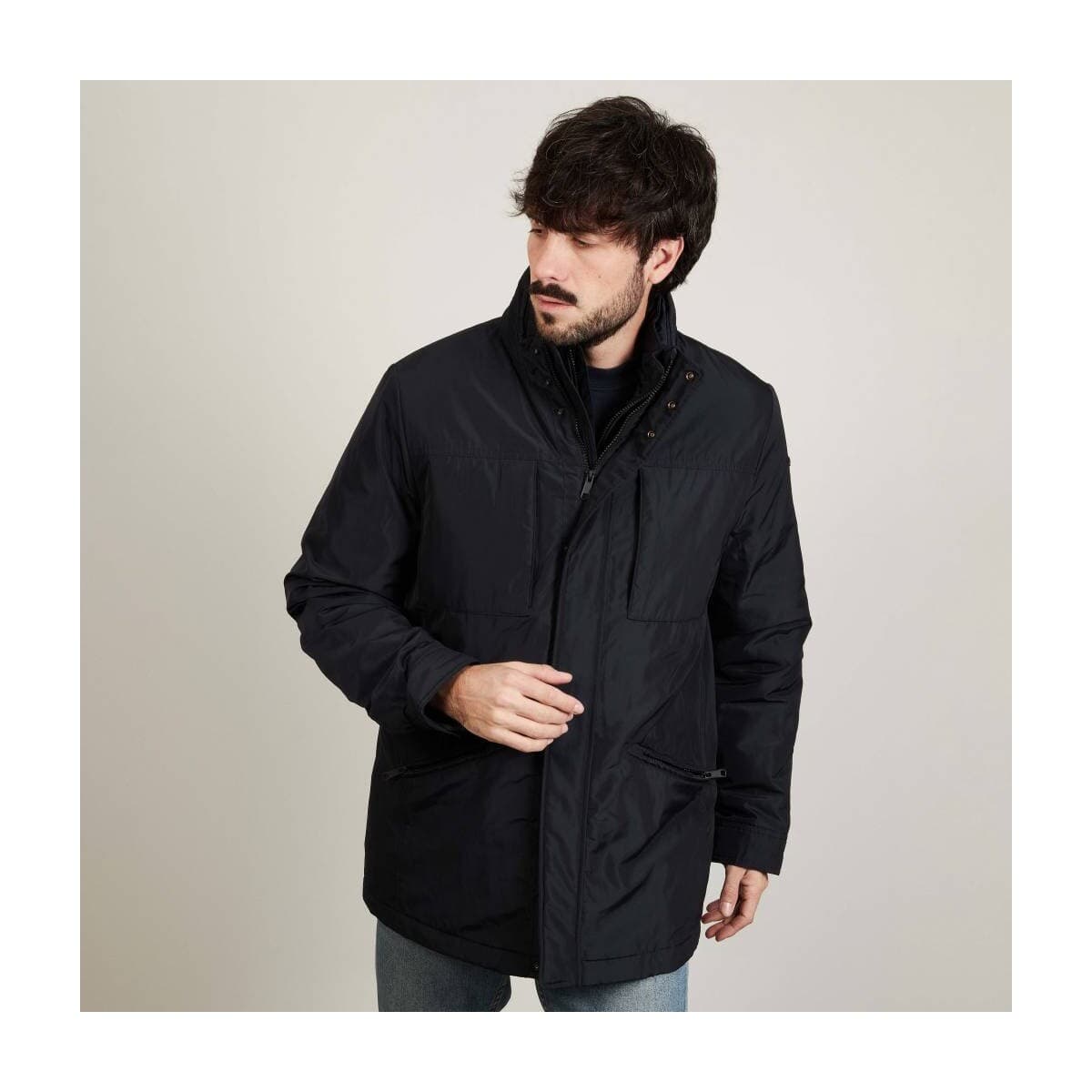 Men's Coats Geox Blue
