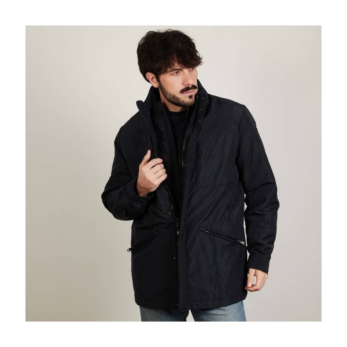 Men's Coats Geox Blue