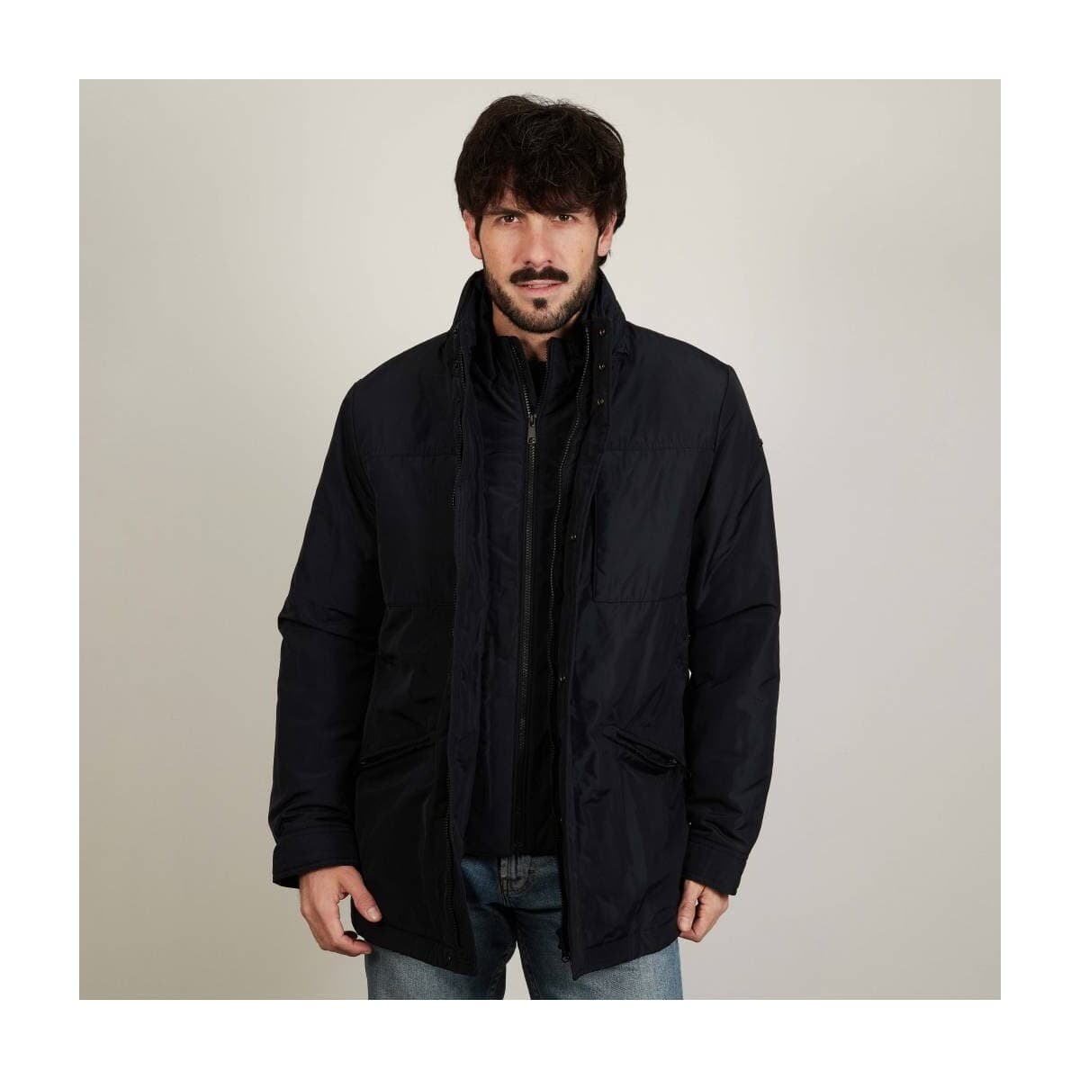 Men's Coats Geox Blue