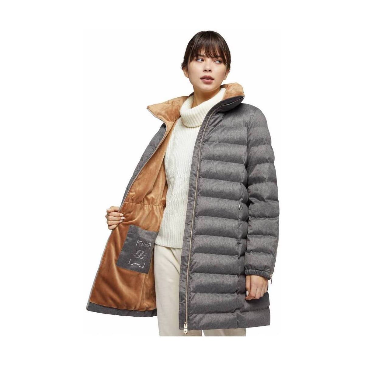 Women's Coats Geox Gray