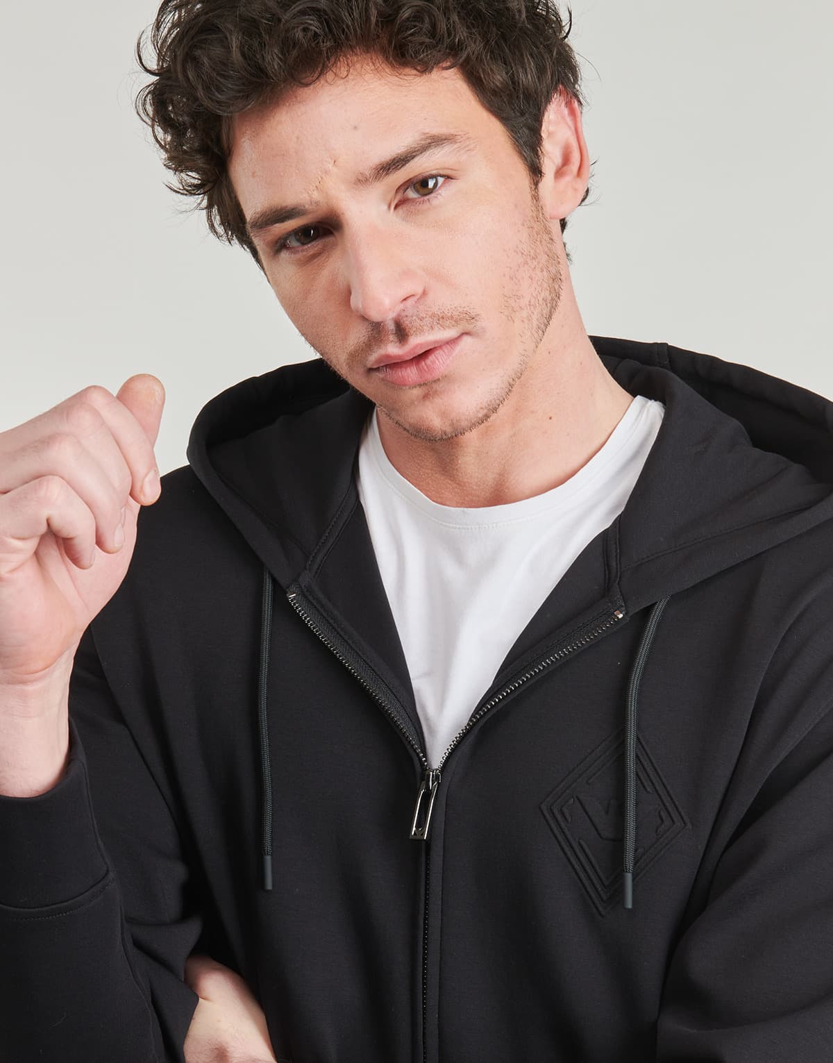 Men's Sweatshirts Emporio Armani Brown