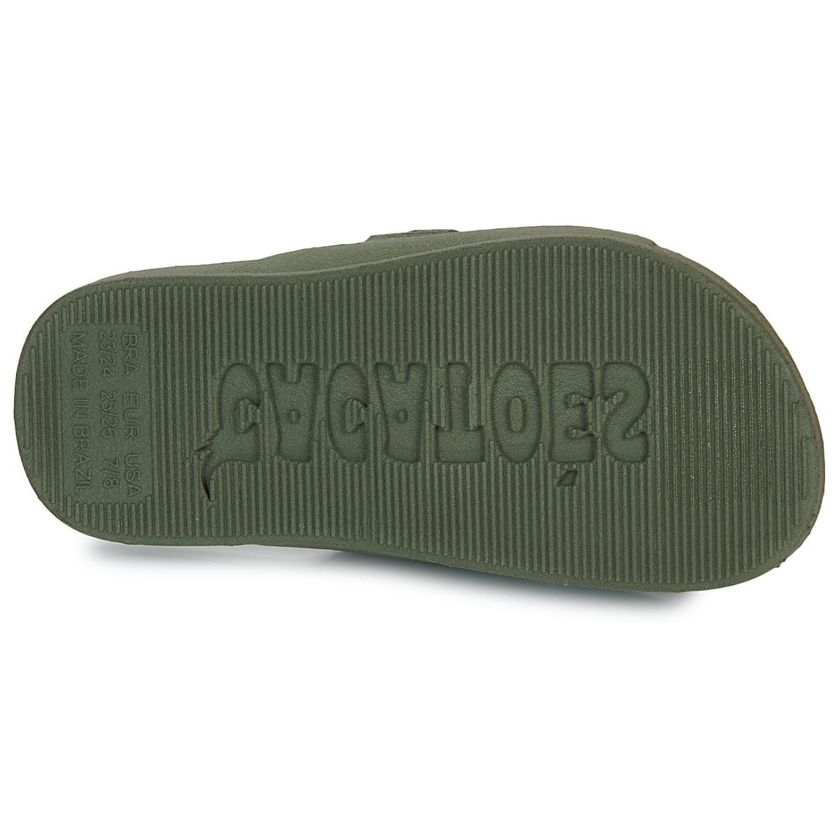 Boys' Slippers Cacatoès Khaki