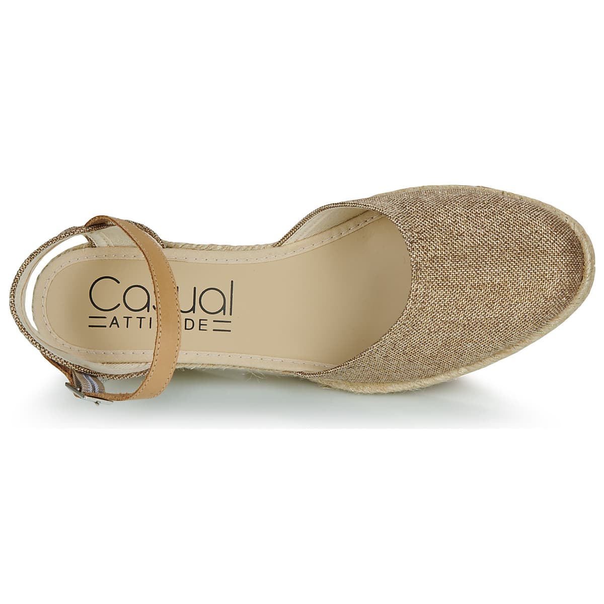 Women's Espadrilles Casual Attitude Brown