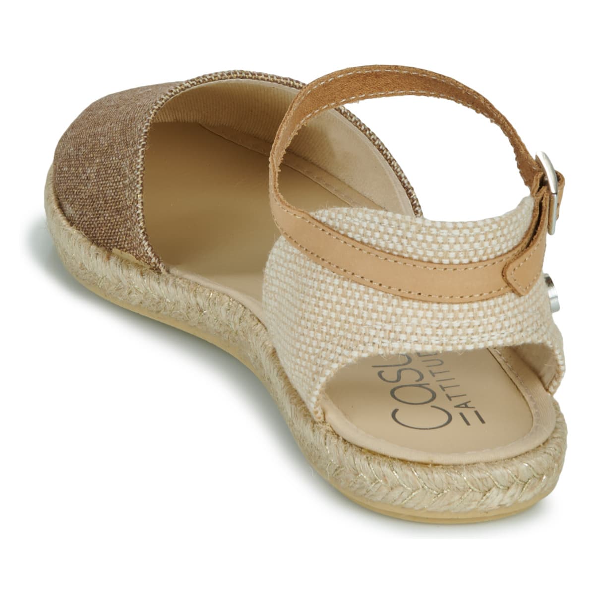 Women's Espadrilles Casual Attitude Brown