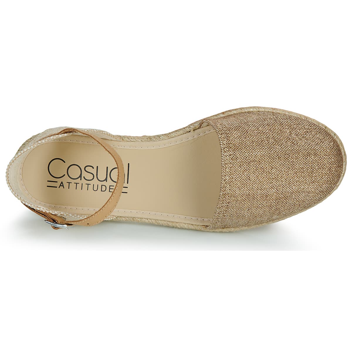 Women's Espadrilles Casual Attitude Brown