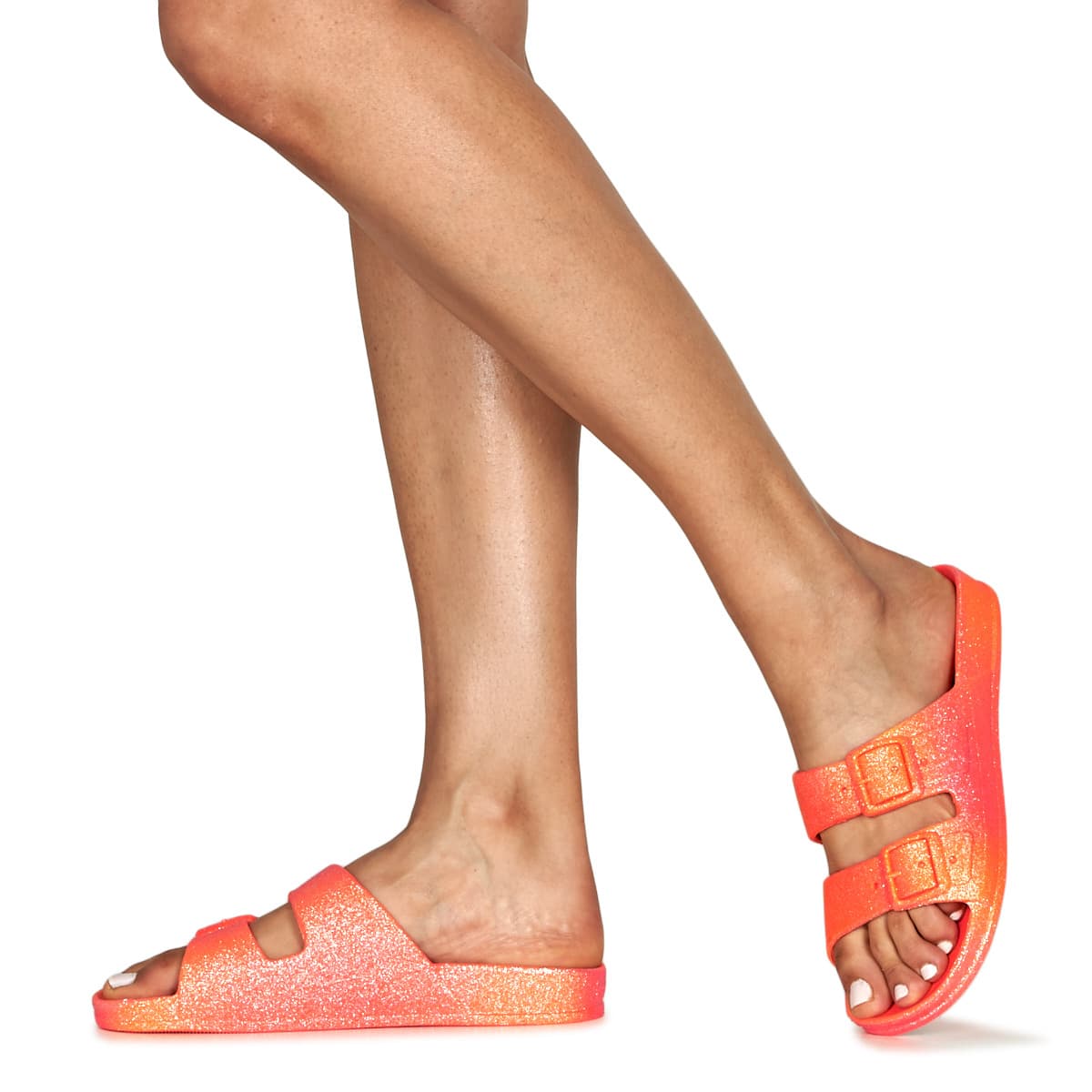 Women's Mules Cacatoès Orange