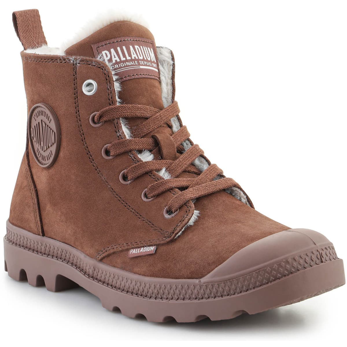 Women's Boots Palladium Brown