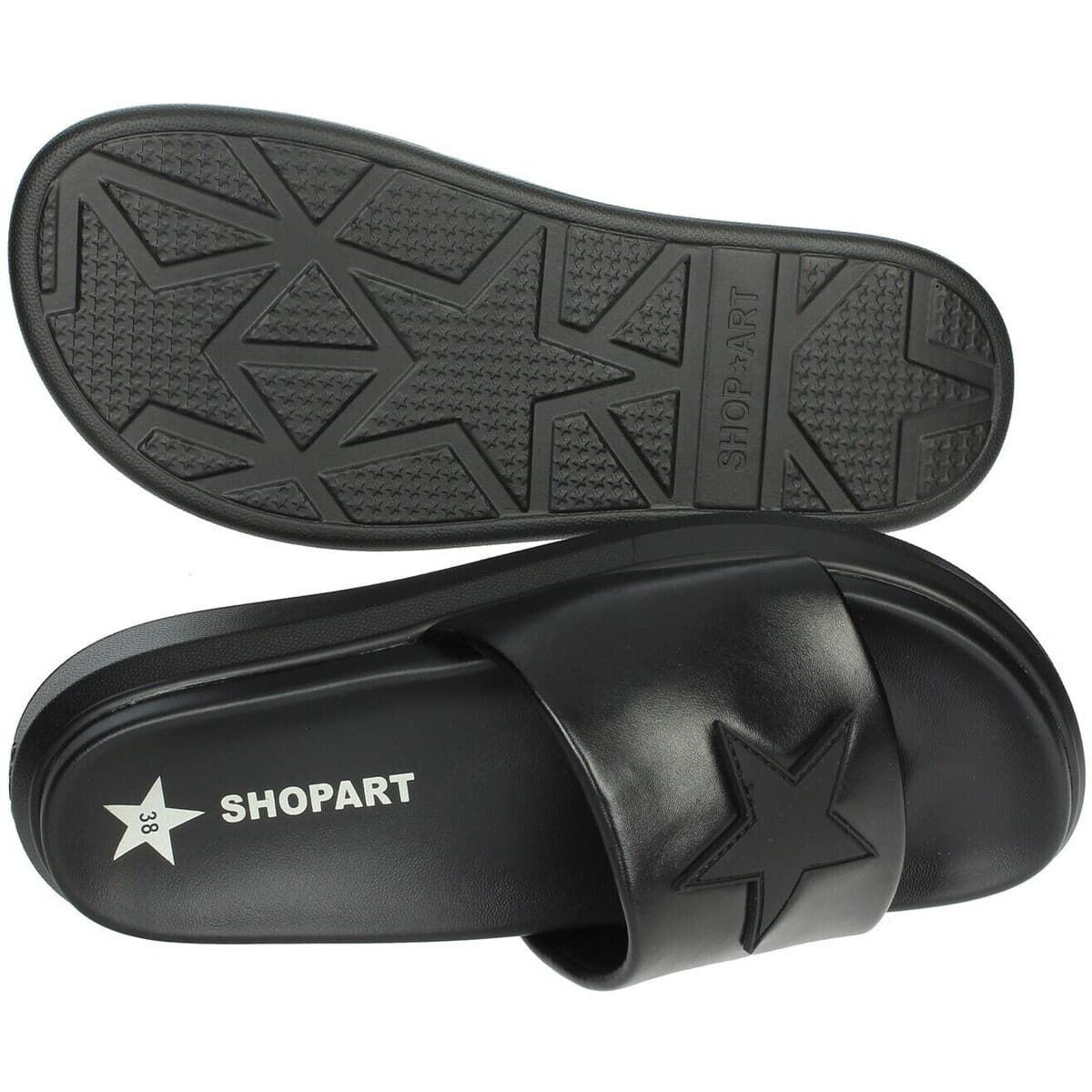 Women's Mules Shop Art Black