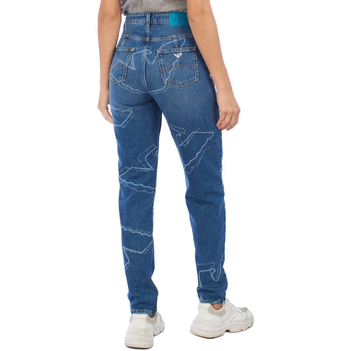 Women's Pants Emporio Armani Blue