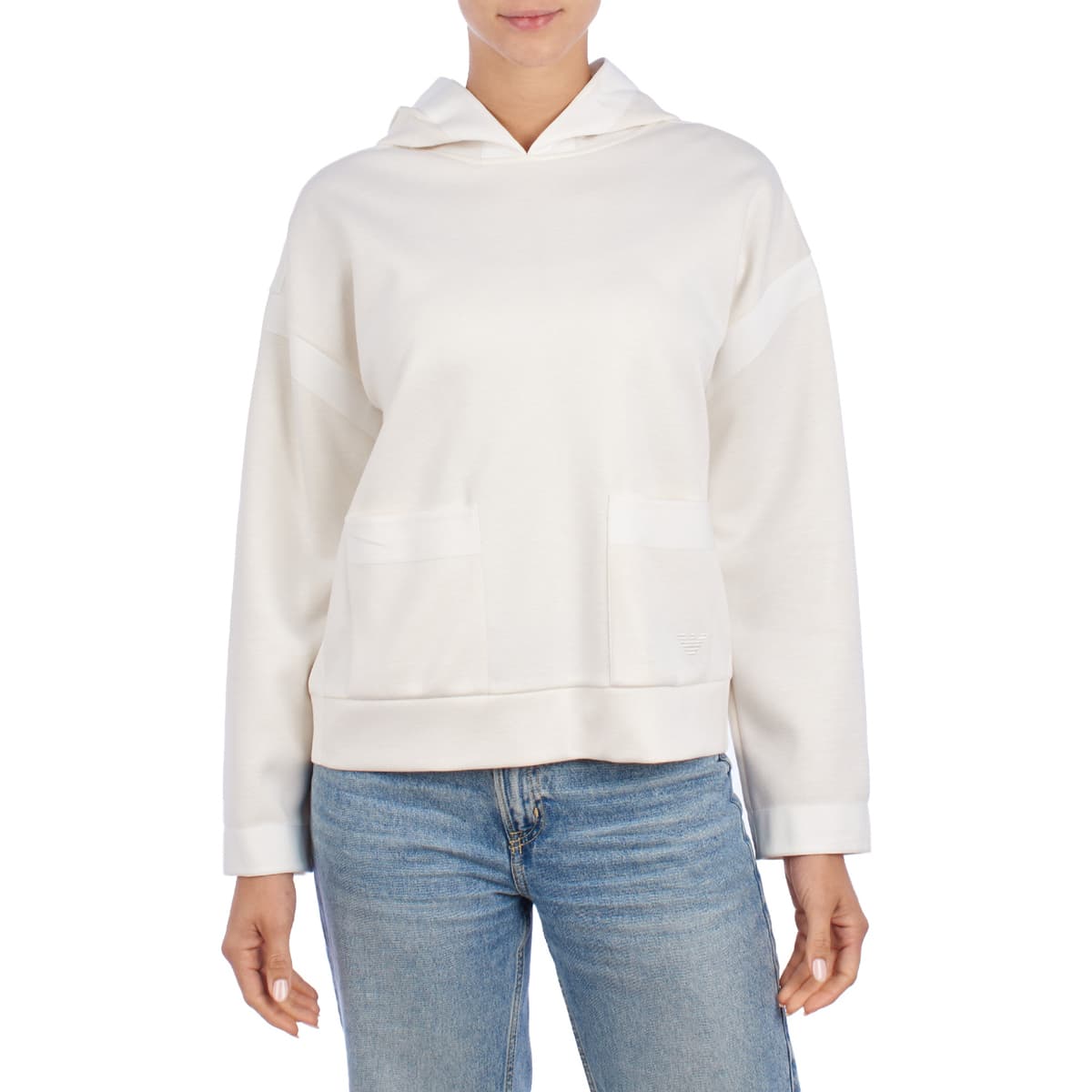 Women's Sweatshirts Emporio Armani Beige