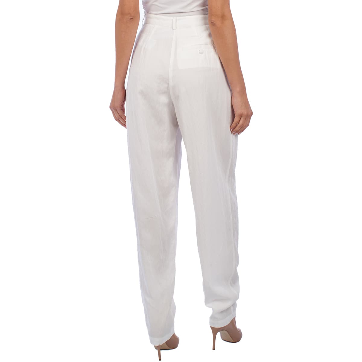 Women's Pants Emporio Armani White
