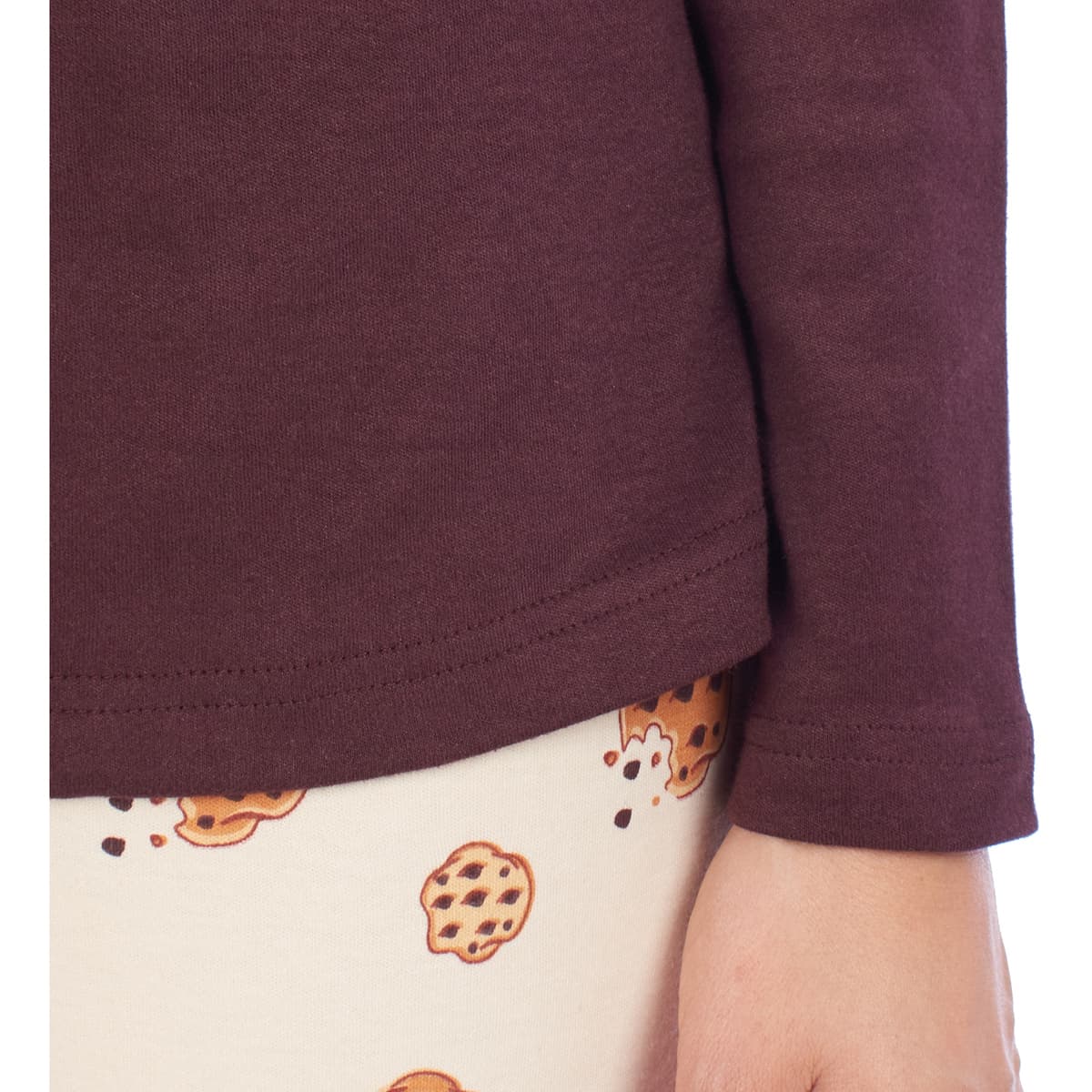 Women's Pajamas Kisses And Love Bordeaux