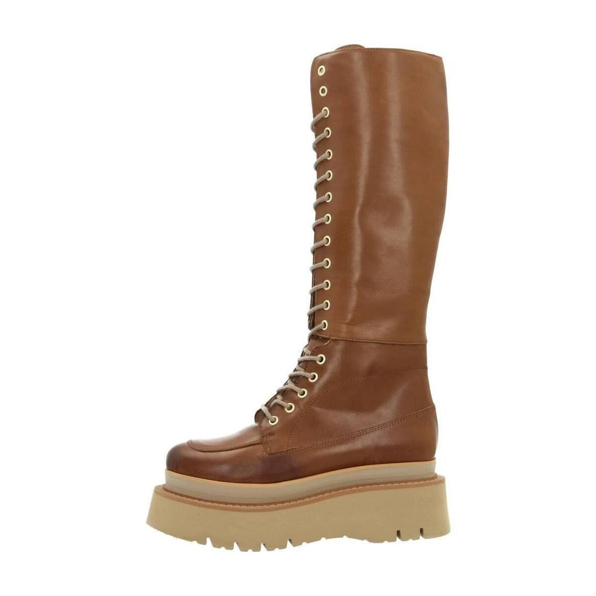 Women's Boots Yellow Brown