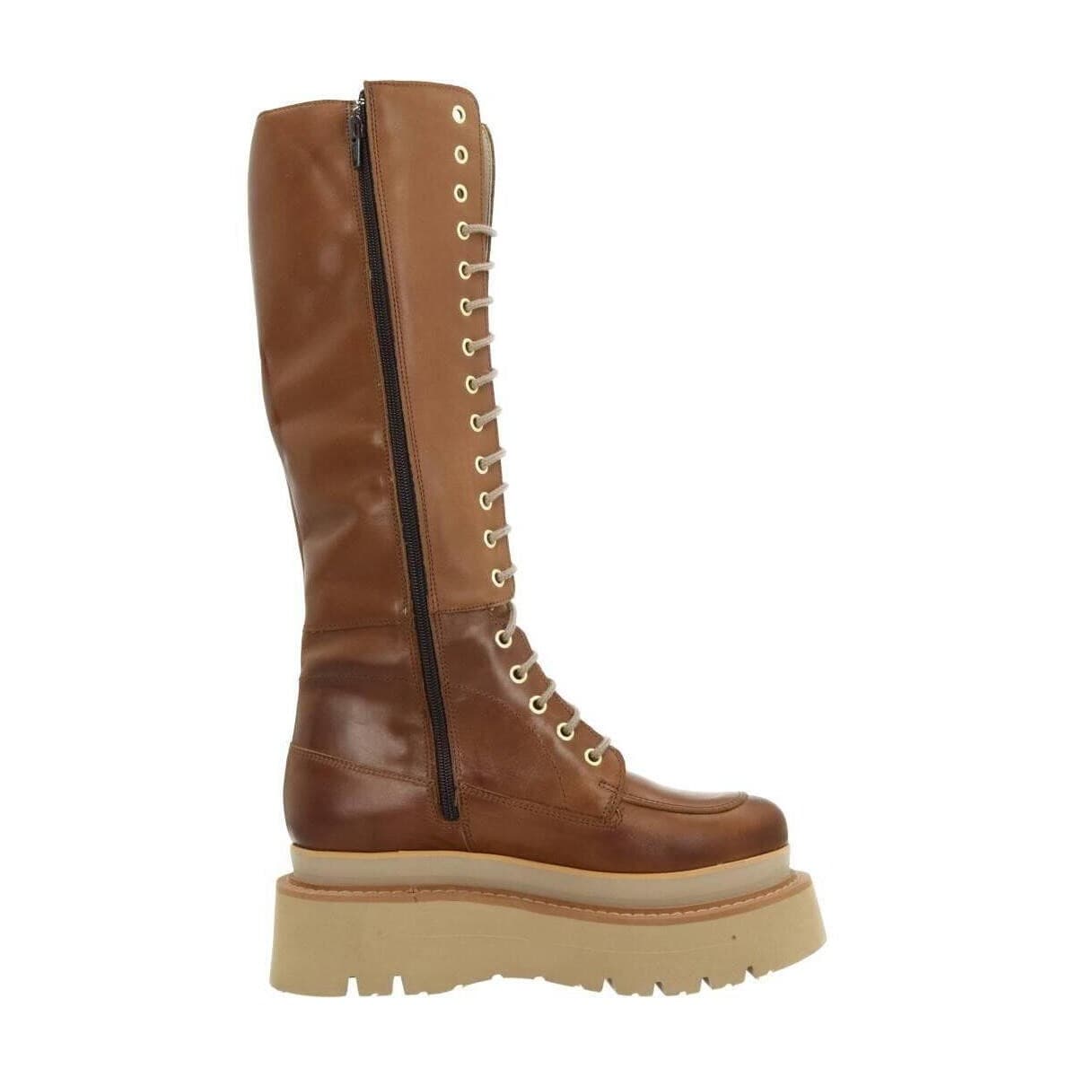 Women's Boots Yellow Brown