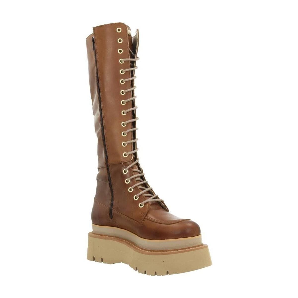 Women's Boots Yellow Brown