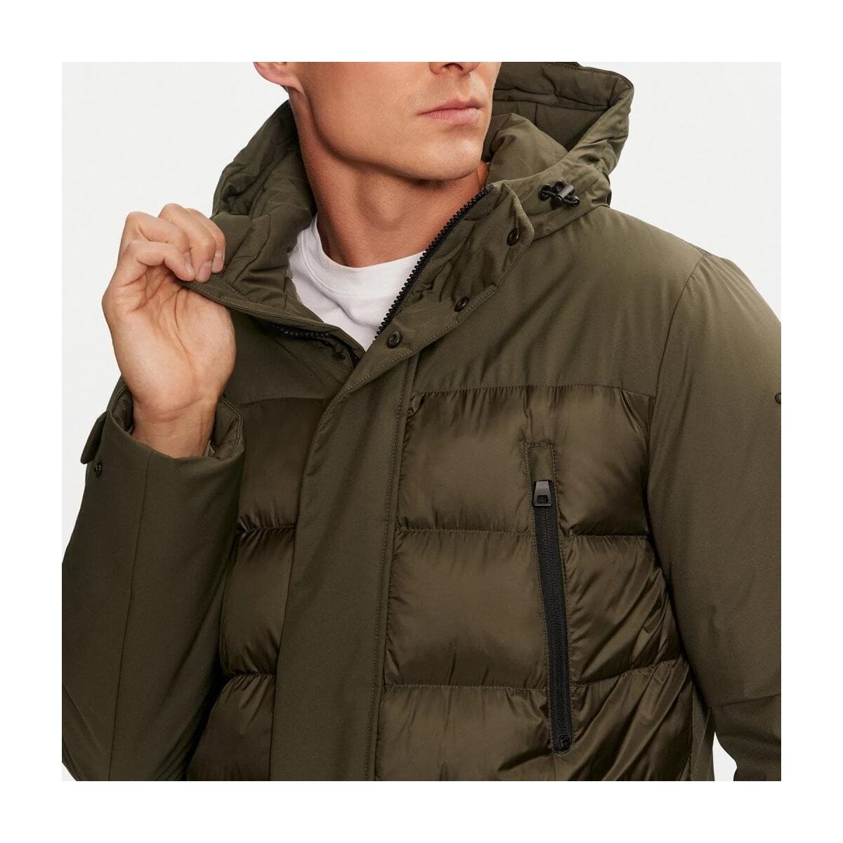Men's Parkas Geox Green