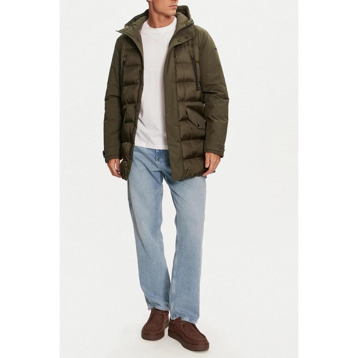 Men's Parkas Geox Green
