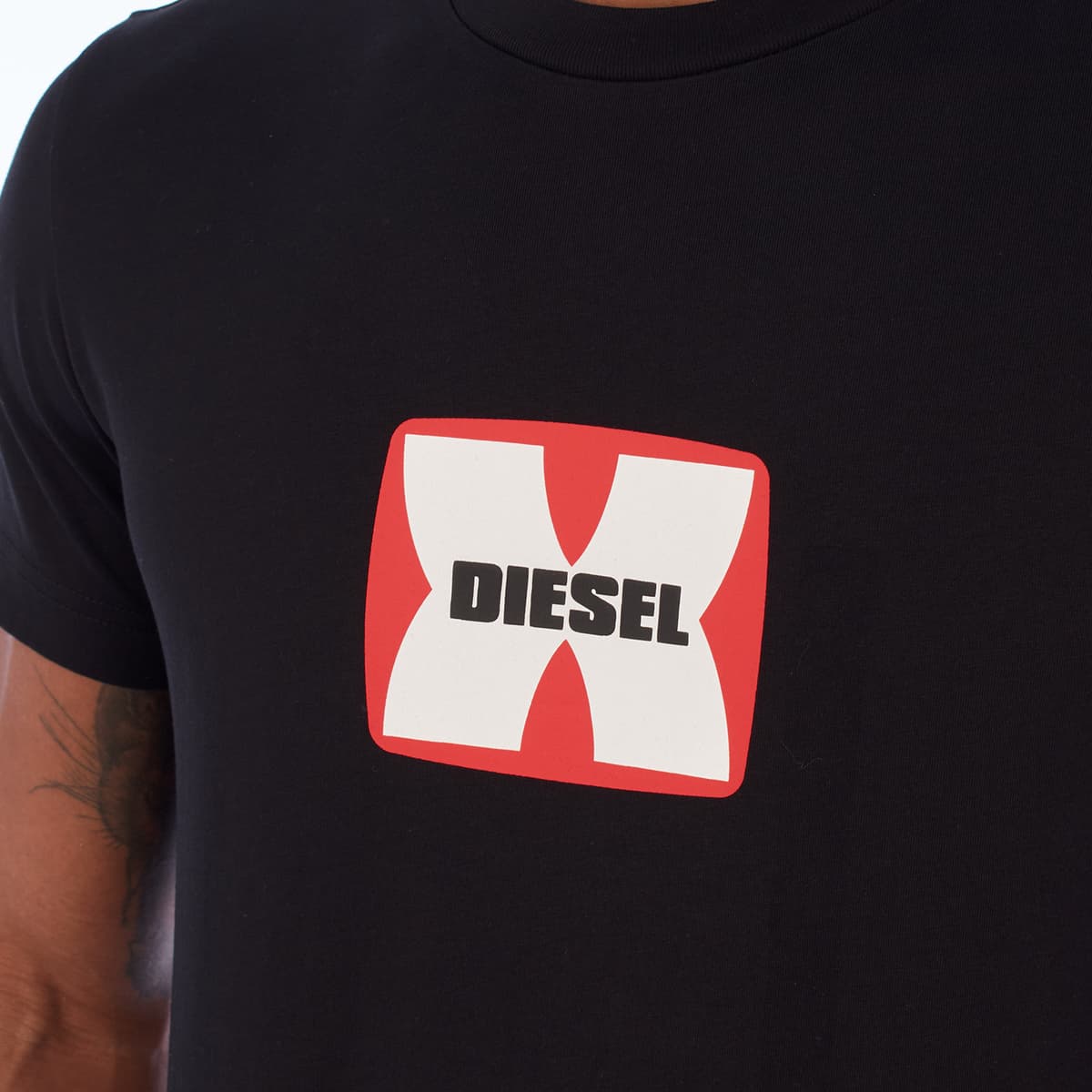 Men's T-Shirts Diesel Black