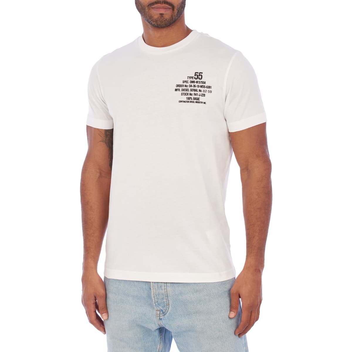 Men's T-Shirts Diesel White