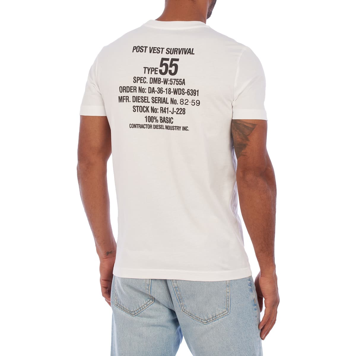Men's T-Shirts Diesel White