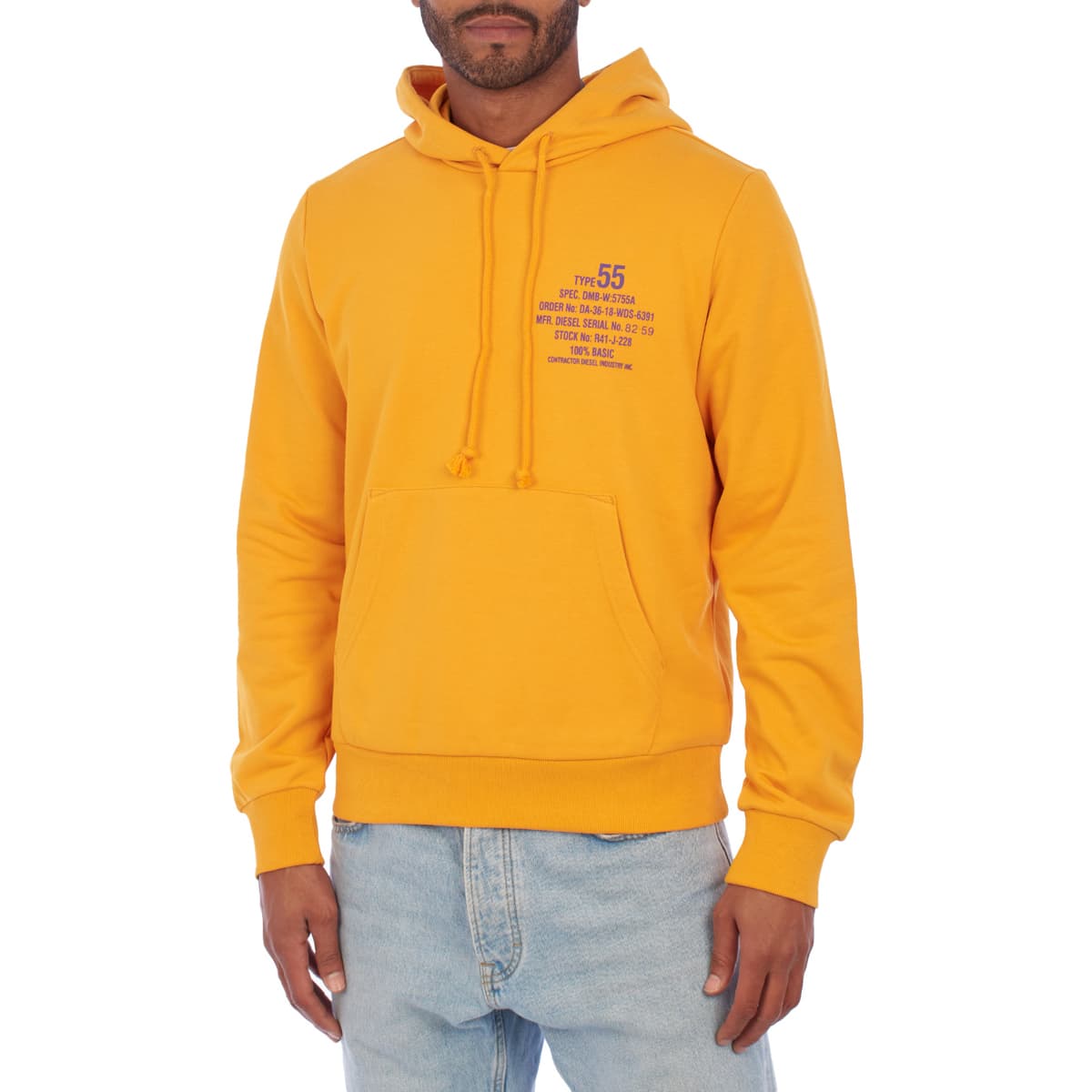 T-shirt με κουκούλα Diesel A06500-00HAYT-YT9XX