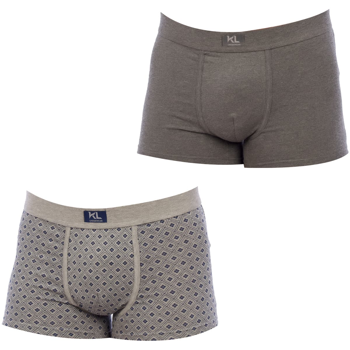 Men's Boxer Briefs Kisses And Love Blue