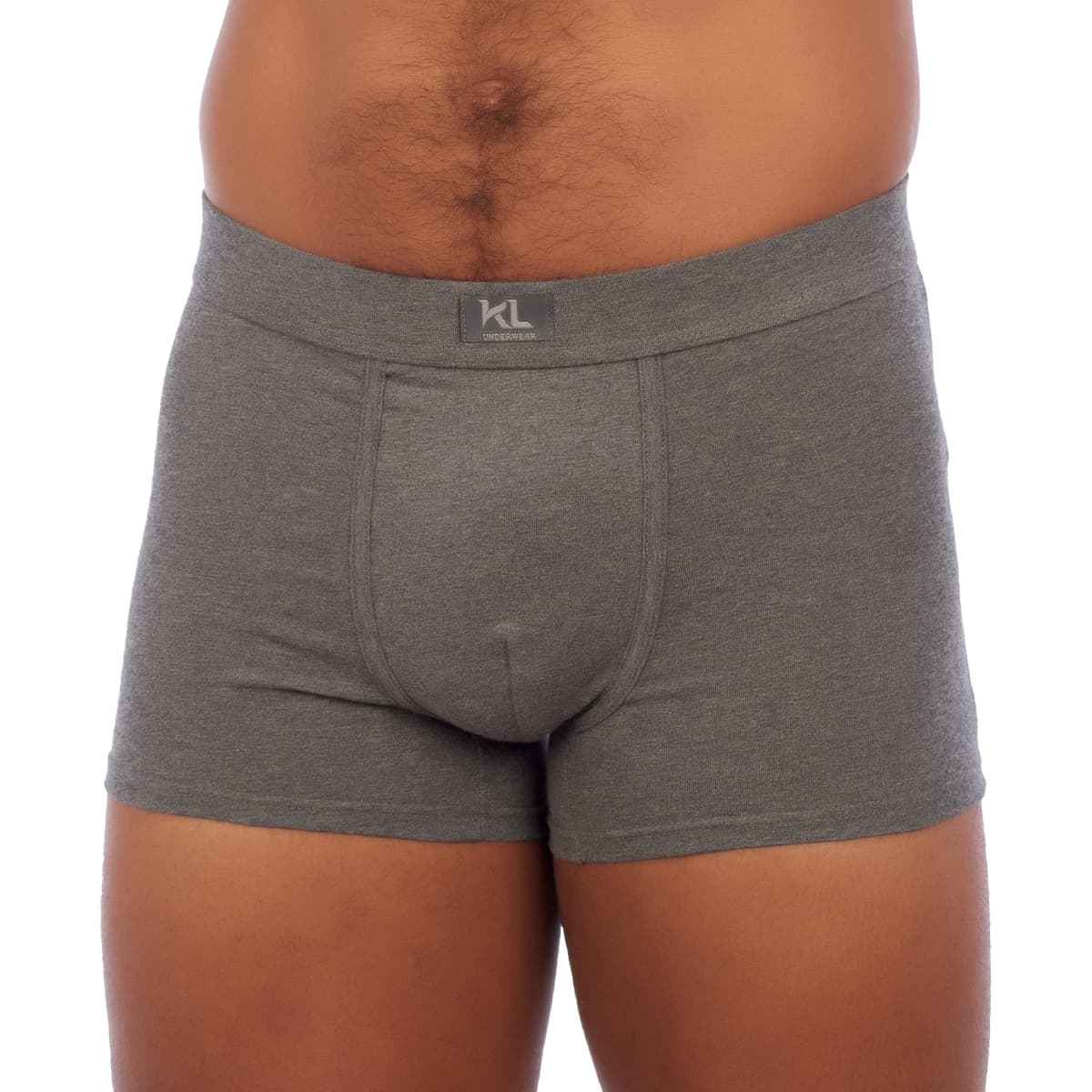Men's Boxer Briefs Kisses And Love Gray